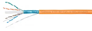 Cabeus FTP-4P-Cat.6-SOLID-LSZH Кабель витая пара экранированная FTP (F/UTP), категория 6, 4 пары (23 AWG), одножильный, LSZH, нг(А)-HF, (305 м) Cabeus FTP-4P-Cat.6-SOLID-LSZH Кабель витая пара экранированная FTP (F/UTP), категория 6, 4 пары (23 AWG), одножильный, LSZH, нг(А)-HF, (305 м)