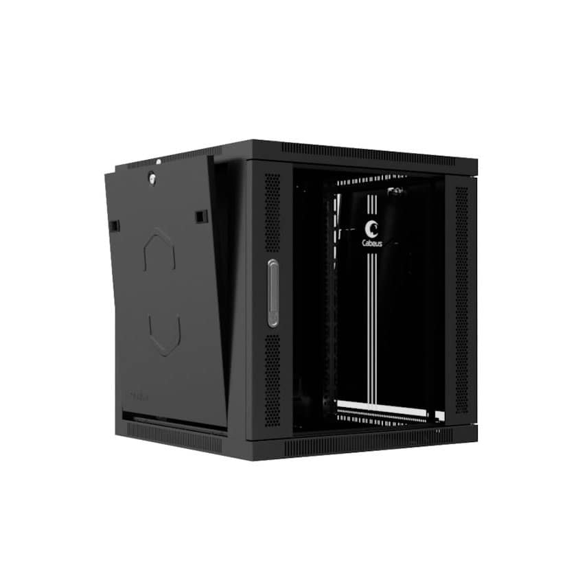 Шкаф телекоммуникационный настенный 19 6U Cabeus SH-05F-6U60/35m-BK Шкаф телекоммуникационный настенный 19 6U Cabeus SH-05F-6U60/35m-BK
