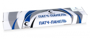 ����-������ 19 ���.5� Cabeus PL-24-Cat.5e-SH-��������� ��������������-Dual IDC 1U 24 �����