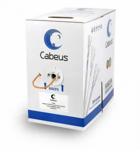 FTP-4P-Cat.5e-SOLID-LSZH Витая пара F/UTP 5e 4 пары оранжевая 305 метров FTP-4P-Cat.5e-SOLID-LSZH Витая пара F/UTP 5e 4 пары оранжевая 305 метров