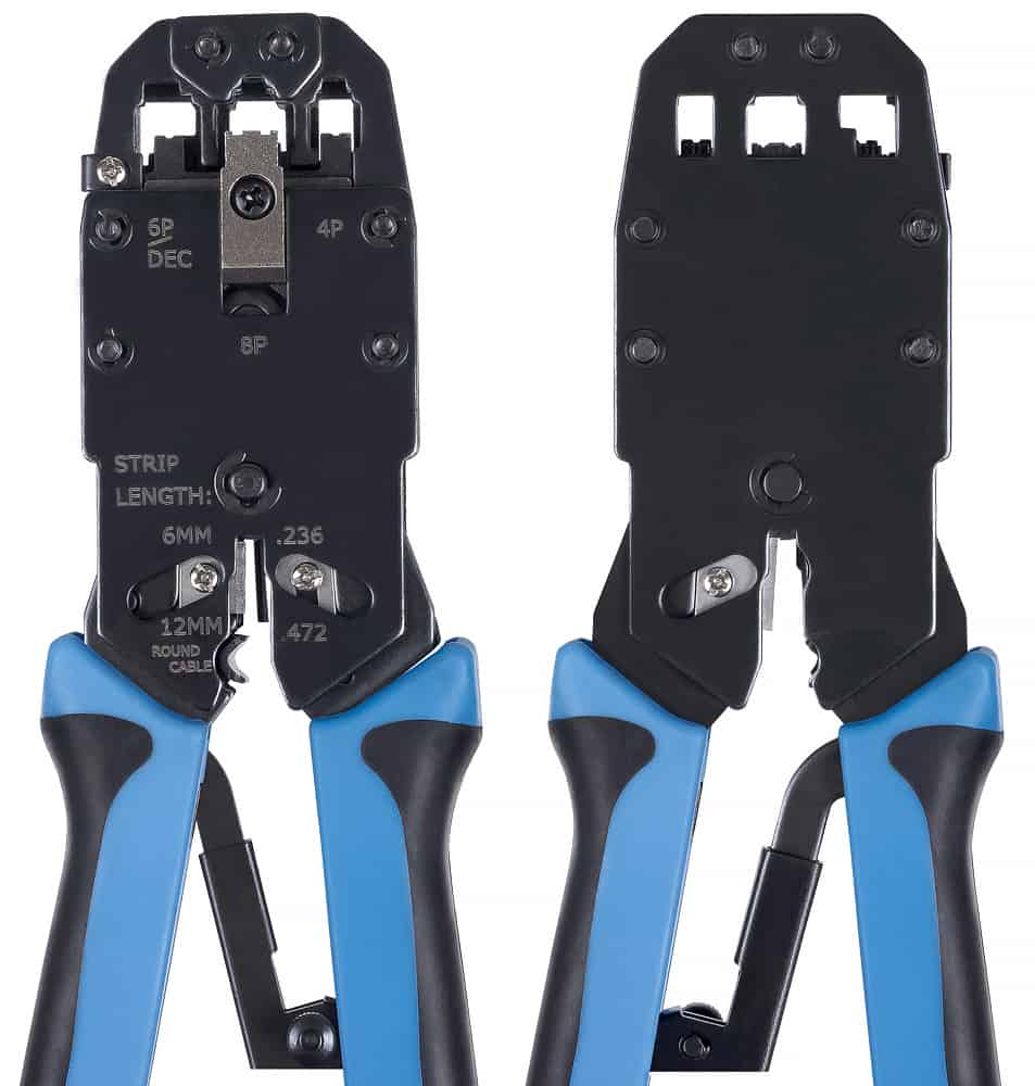 Кримпер Cabeus HT-2008AR для RJ-45/RJ-11/12 Кримпер Cabeus HT-2008AR для RJ-45/RJ-11/12