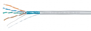 Cabeus FTP-4P-Cat.5e-SOLID-GY-100 4 пары Витая пара кат.5е серая 100м Cabeus FTP-4P-Cat.5e-SOLID-GY-100 4 пары Витая пара кат.5е серая 100м