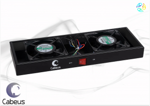 ������������� ������ ���������� ��� ������ Cabeus TRAY-FAN2-BK 2 ����������� ������