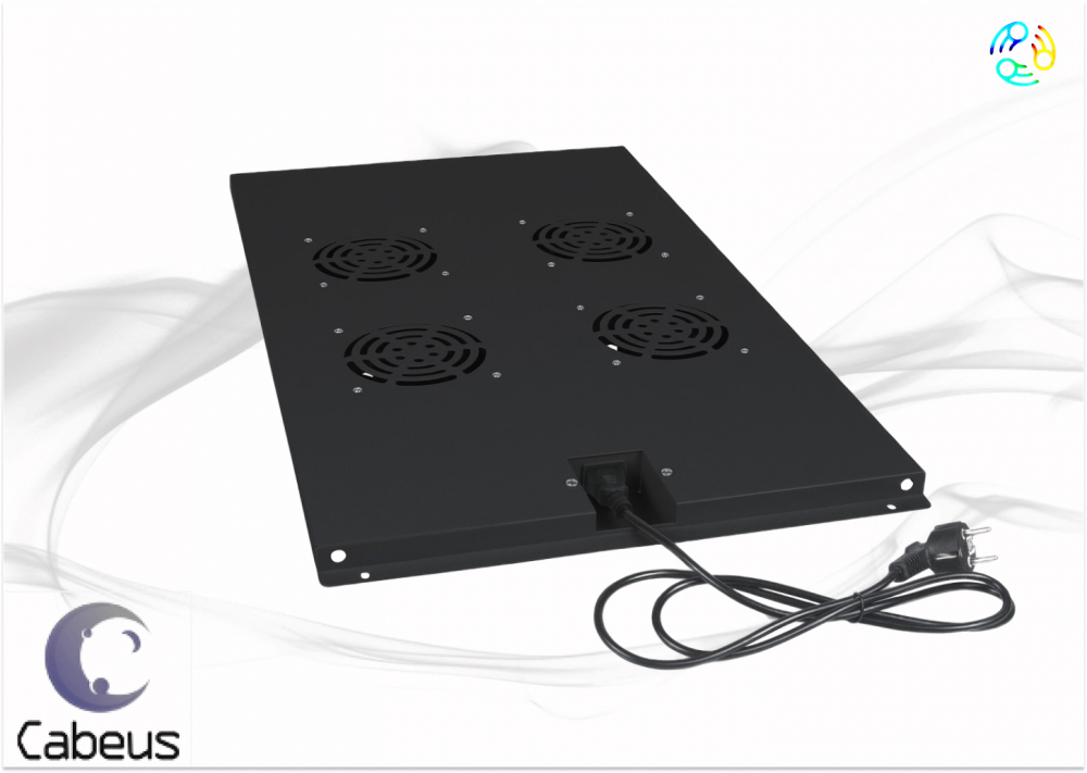 ������������� ������ ���������� ��� ������ Cabeus TRAY-100-BK 4 ����������� ������