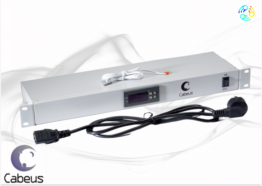 Микропроцессорная панель 19 1U Cabeus JG01 серый Микропроцессорная панель 19 1U Cabeus JG01 серый