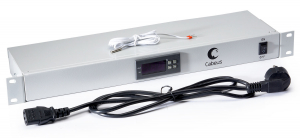 Микропроцессорная панель 19 1U Cabeus JG01 серый Микропроцессорная панель 19 1U Cabeus JG01 серый