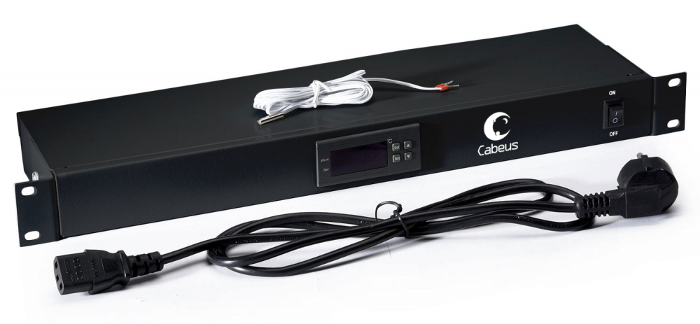Микропроцессорная панель 19 1U Cabeus JG01-BK черный Микропроцессорная панель 19 1U Cabeus JG01-BK черный